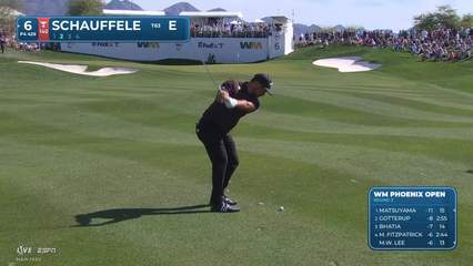 Xander Schauffele | Round 2 | 6th hole | Shot 2 | 2026 WM Phoenix Open