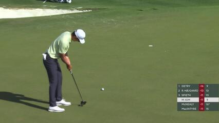 Michael Kim | Round 3 | 10th hole | Shot 4 | 2025 WM Phoenix Open