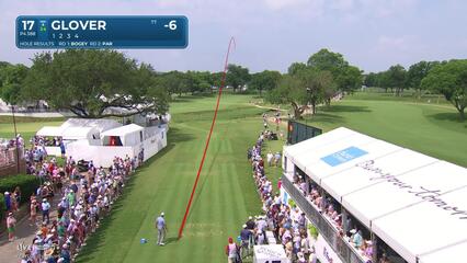 Lucas Glover | Round 3 | 17th hole | Shot 1 | 2025 Charles Schwab