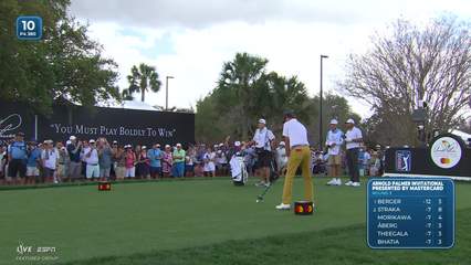 Harris English | Round 3 | 10th hole | Shot 1 | 2026 Arnold Palmer