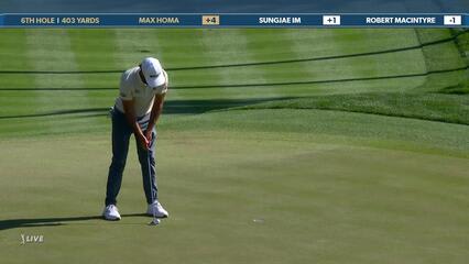 Max Homa | Round 1 | 6th hole | Shot 4 | 2025 THE PLAYERS
