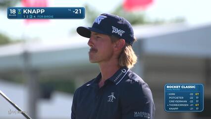 Jake Knapp | Round 4 | 18th hole | Shot 4 | 2025 Rocket Classic