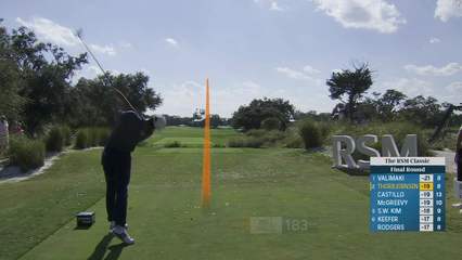Michael Thorbjornsen | Round 4 | 9th hole | Shot 1 | 2025 The RSM Classic