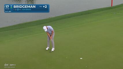 Jacob Bridgeman | Round 2 | 17th hole | Shot 3 | 2025 Houston Open