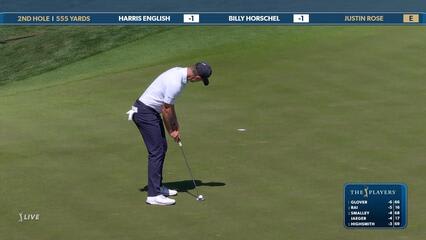 Justin Rose | Round 1 | 2nd hole | Shot 5 | 2025 THE PLAYERS