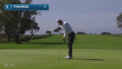 Justin Thomas | Round 3 | 6th hole | Shot 5 | 2025 Genesis