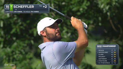 Scottie Scheffler | Round 1 | 15th hole | Shot 2 | 2026 BMW Championship