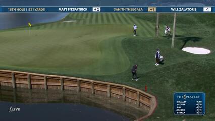 Matt Fitzpatrick | Round 1 | 16th hole | Shot 3 | 2025 THE PLAYERS
