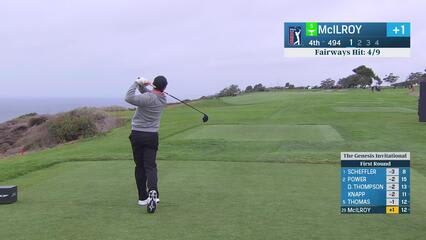 Rory McIlroy | Round 1 | 4th hole | Shot 1 | 2025 Genesis