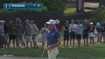 Justin Thomas | Round 2 | 1st hole | Shot 4 | 2025 Arnold Palmer Invitational