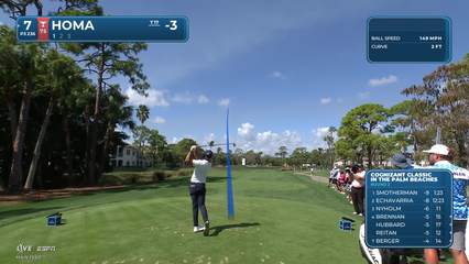 Max Homa | Round 2 | 7th hole | Shot 1 | 2026 Cognizant Classic