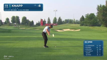 Jake Knapp | Round 2 | 11th hole | Shot 2 | 2025 3M Open