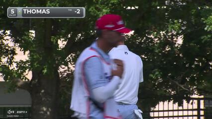 Justin Thomas | Round 4 | 5th hole | Shot 5 | 2025 FedEx St. Jude