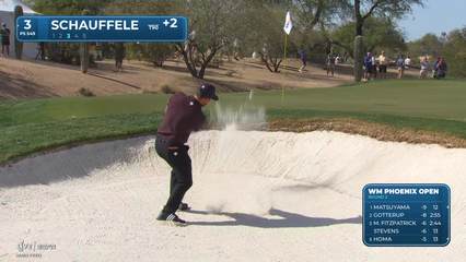 Xander Schauffele | Round 2 | 3rd hole | Shot 3 | 2026 WM Phoenix Open