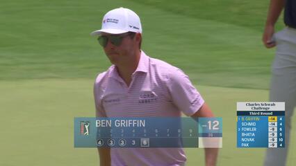 Ben Griffin | Round 3 | 5th hole | Shot 6 | 2025 Charles Schwab