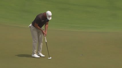 Wyndham Clark | Round 1 | 3rd hole | Shot 4 | 2026 TOUR Championship