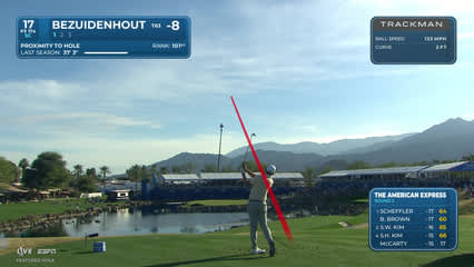 Christiaan Bezuidenhout | Round 2 | 17th hole | Shot 1 | 2026 The American Express