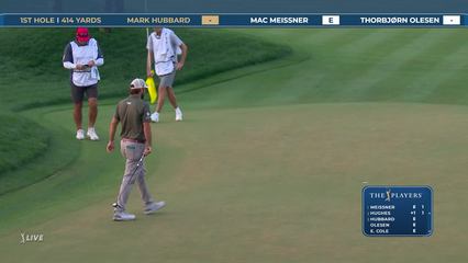 Mark Hubbard | Round 1 | 1st hole | Shot 3 | 2026 THE PLAYERS