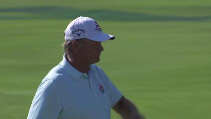 Retief Goosen | Round 3 | 18th hole | Shot 4 | 2025 Insperity Invit