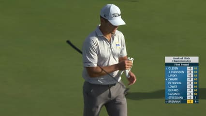 Michael Brennan | Round 1 | 16th hole | Shot 4 | 2025 Bank of Utah