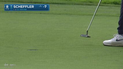 Scottie Scheffler | Round 2 | 8th hole | Shot 3 | 2025 Genesis