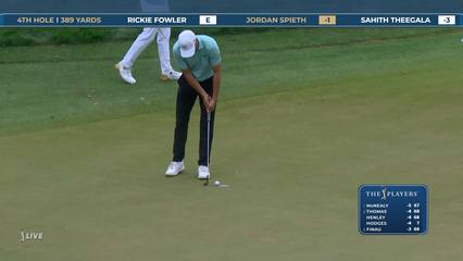 Jordan Spieth | Round 1 | 4th hole | Shot 4 | 2026 THE PLAYERS