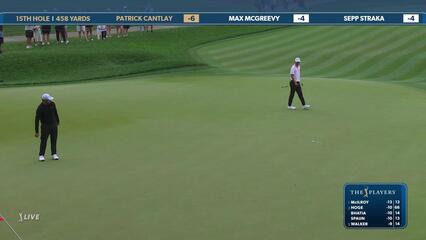Patrick Cantlay | Round 4 | 15th hole | Shot 3 | 2025 THE PLAYERS