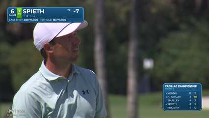 Jordan Spieth | Round 2 | 6th hole | Shot 2 | 2026 Cadillac