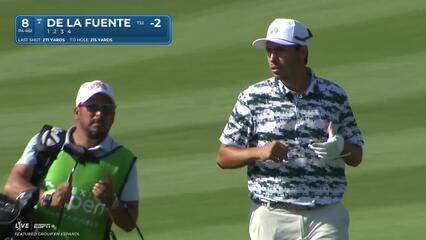 Santiago De la Fuente | Round 1 | 8th hole | Shot 2 | 2025 Mexico Open