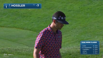 Beau Hossler | Round 3 | 10th hole | Shot 4 | 2025 John Deere