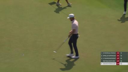 Rasmus Neergaard-Petersen | Round 4 | 18th hole | Shot 4 | 2026 Zurich Classic