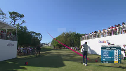 Marco Penge | Round 4 | 18th hole | Shot 1 | 2026 Valspar