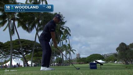 Gary Woodland | Round 4 | 18th hole | Shot 1 | 2025 Sony Open