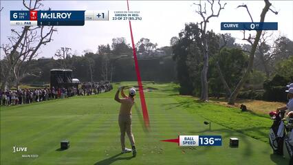 Rory McIlroy | 2024 Genesis | Round 2 | 6th hole | Shot 1
