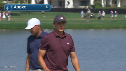 Ludvig Åberg | Round 3 | 6th hole | Shot 5 | 2025 Arnold Palmer Invitational