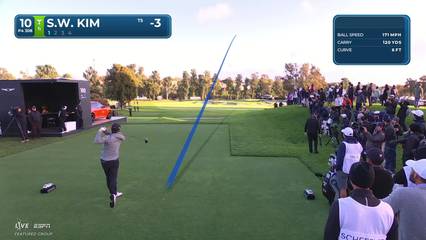 Si Woo Kim | Round 1 | 10th hole | Shot 1 | 2026 The Genesis