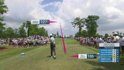 Rory McIlroy | Round 3 | 13th hole | Shot 1 | 2025 Zurich Classic