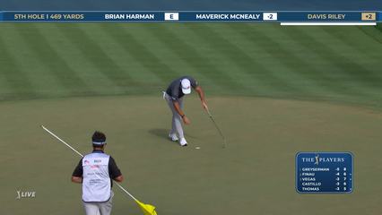 Davis Riley | Round 1 | 5th hole | Shot 6 | 2026 THE PLAYERS