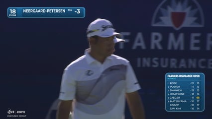 Rasmus Neergaard-Petersen | Round 3 | 18th hole | Shot 5 | 2026 Farmers