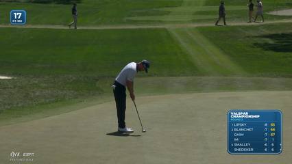 Pontus Nyholm | Round 2 | 17th hole | Shot 3 | 2026 Valspar