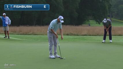 Patrick Fishburn | Round 1 | 1st hole | Shot 4 | 2025 Wyndham