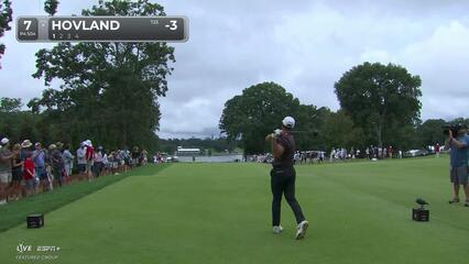 Viktor Hovland | Round 3 | 7th hole | Shot 1 | 2025 TOUR Championship