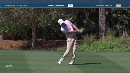 Russell Henley | Round 3 | 10th hole | Shot 2 | 2025 THE PLAYERS