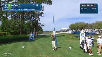 Max Homa | Round 4 | 17th hole | Shot 1 | 2026 RBC Heritage