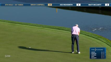 Brian Campbell | Round 1 | 4th hole | Shot 7 | 2025 THE PLAYERS
