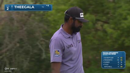 Sahith Theegala | Round 2 | 2nd hole | Shot 2 | 2025 Houston Open