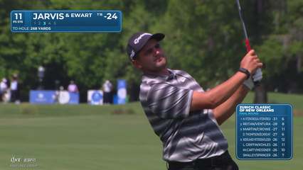 Casey Jarvis | Round 4 | 11th hole | Shot 3 | 2026 Zurich Classic