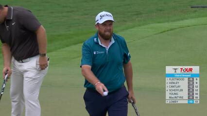 Shane Lowry | Round 3 | 13th hole | Shot 3 | 2025 TOUR Championship