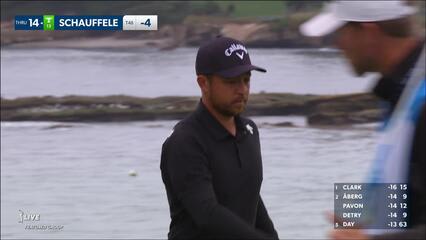 Xander Schauffele | 2024 AT&T Pebble Beach | Round 3 | 5th hole | Shot 3