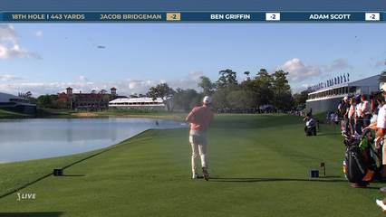 Jacob Bridgeman | Round 1 | 18th hole | Shot 1 | 2026 THE PLAYERS